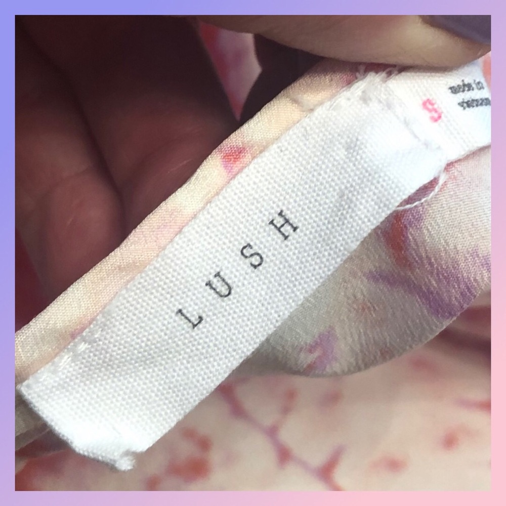 lush tie-dye tank top - Picture 4 of 4